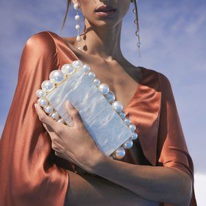 Cult Gaia Eons Clutch - Pearl